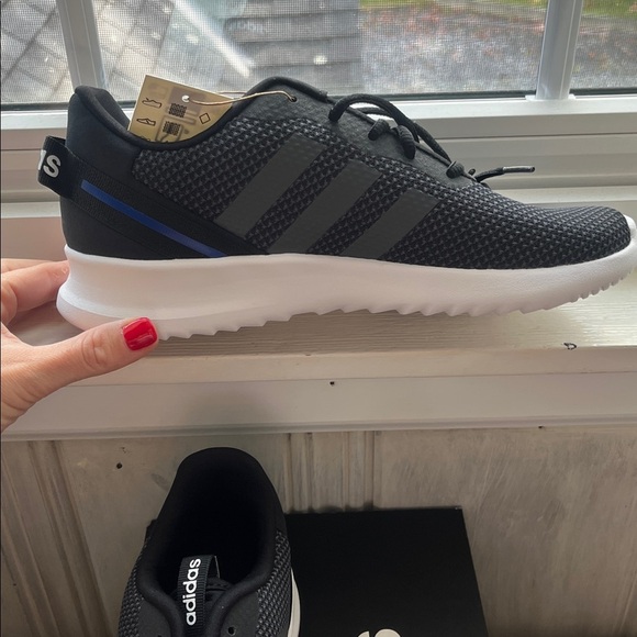 Adidas Racer TR 2.0 K Running Shoes – Black/Blue/white Size 7 US (Women’s 6.5) - Picture 6 of 7